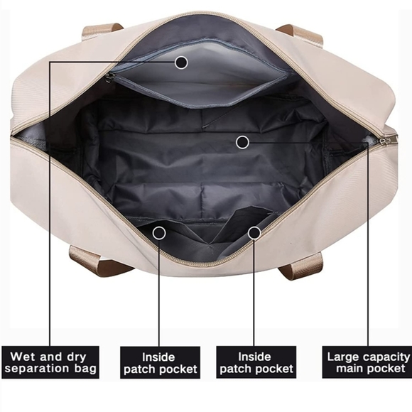 Large Capacity Expandable Utility Tote / Duffel Bag - Picture 6 of 7